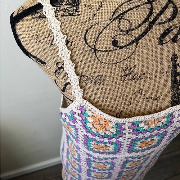 NEW ZARA CROCHET DRESS - Picture 5 of 5